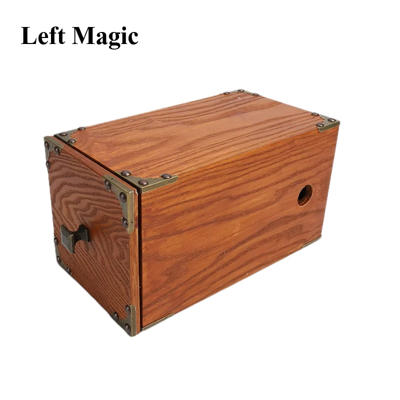 Wooden Drawer Box (28cm*15cm*15cm) Magic Tricks Production Box Appear Vanish Magia Magician Stage Illusions Gimmick Mental Props