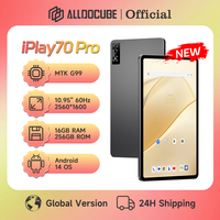 ALLDOCUBE iPlay70 Pro Tablet Helio G99 10.95'' 60Hz Display Android 14 16GB(6GB+10GB Virtual) RAM 256GB ROM LTE 7000mAh Tablet