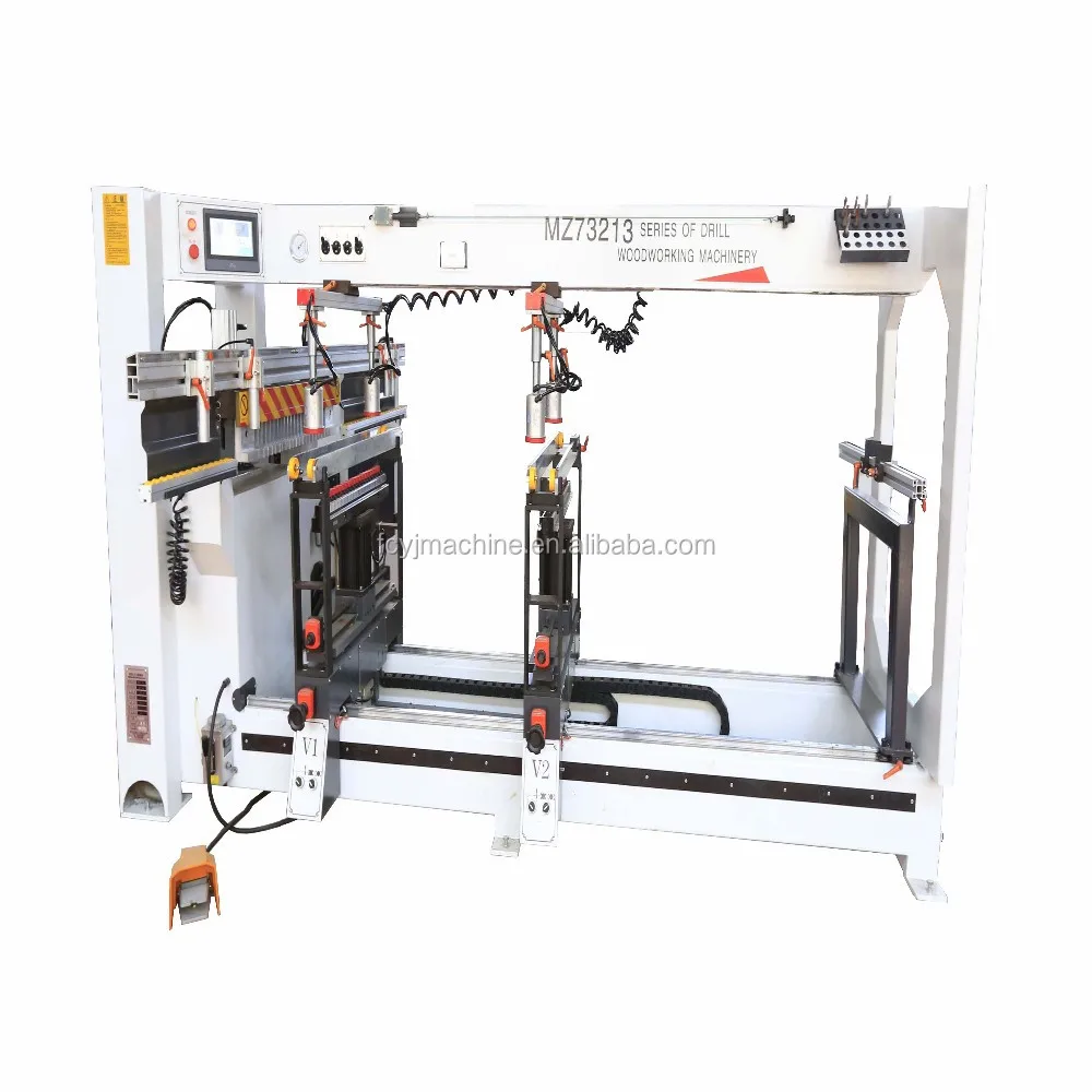 woodworking machine Three lines multiple drilling machine for furniture making with CE Certificate