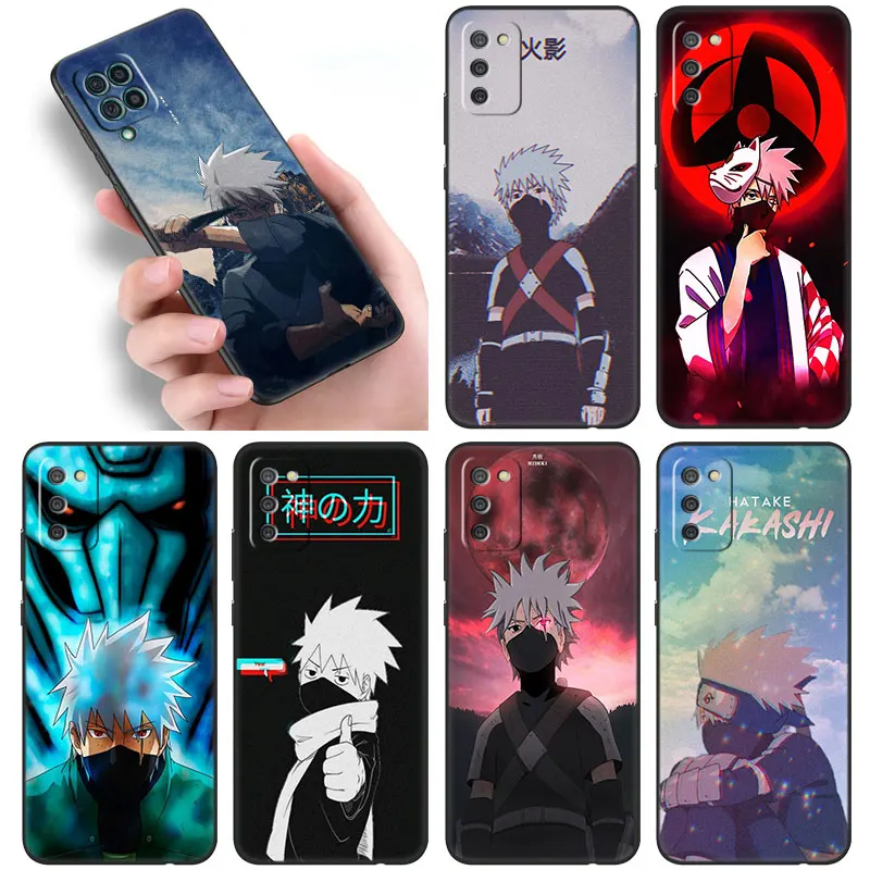 Anime Naruto Kakashi Uchiha Case For Samsung Galaxy A02S A10S A11 A20S A20E A30 A31 A40 A41 A03S A01 Core A21S A6 A7 A8 A9 2018