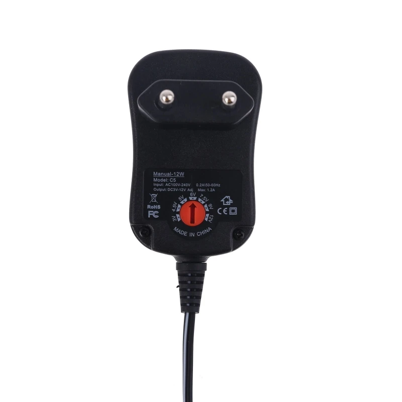 Eliminador bateria AA alimentação da UE 3V 4,5V 6V 9V 12V Adaptador bateria