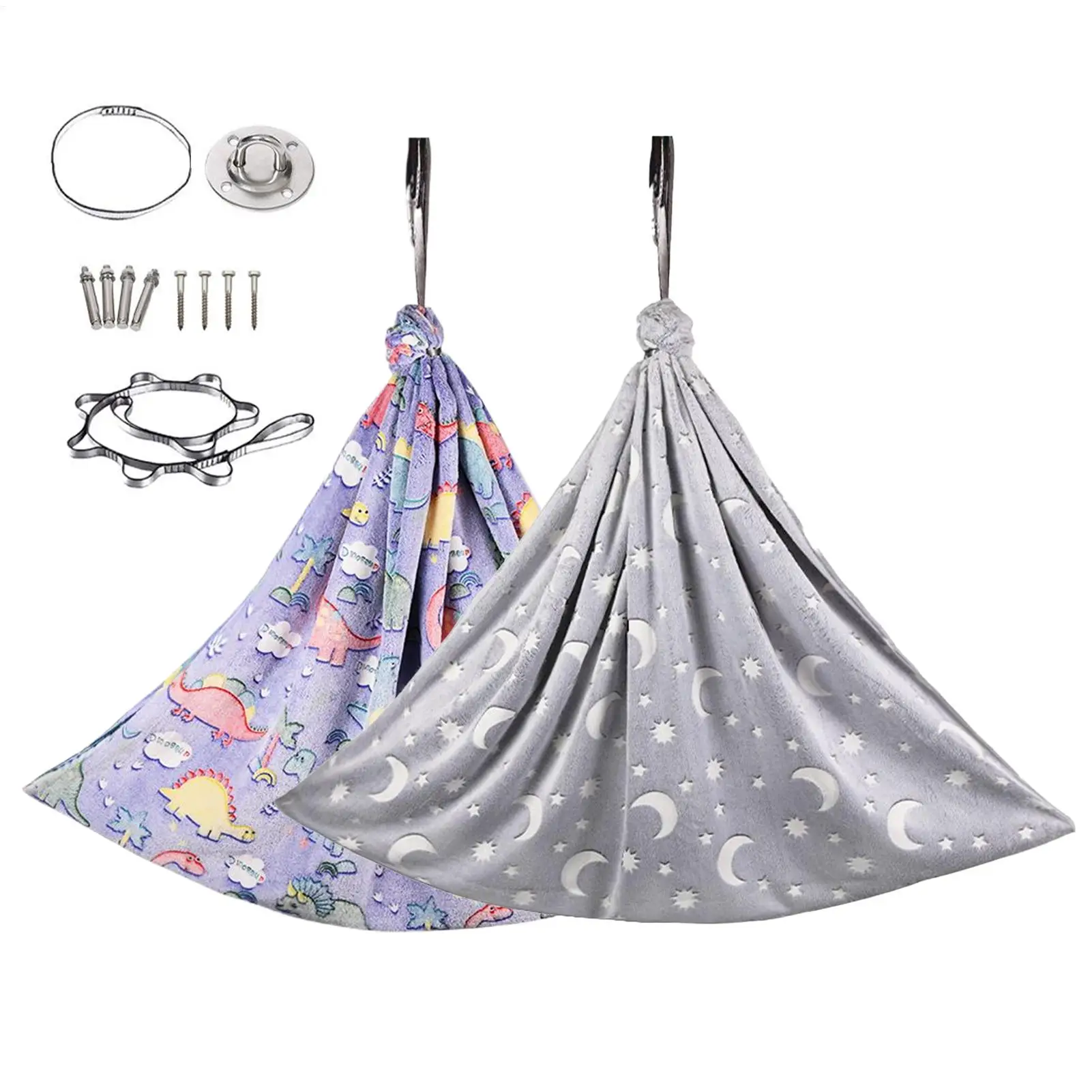 

Сенсорные качели для детей, светящийся гамак, удобные поворотные детские сенсорные качели для интерьера, уличной спальни, гостиной