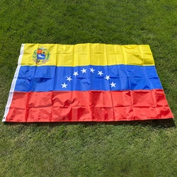 AERLXEMRBRAE-Drapeau du Venezuela de 90x150 cm, Nouvelle Mode, pour Bureau, Activité, Festival, Décoration de la Maison