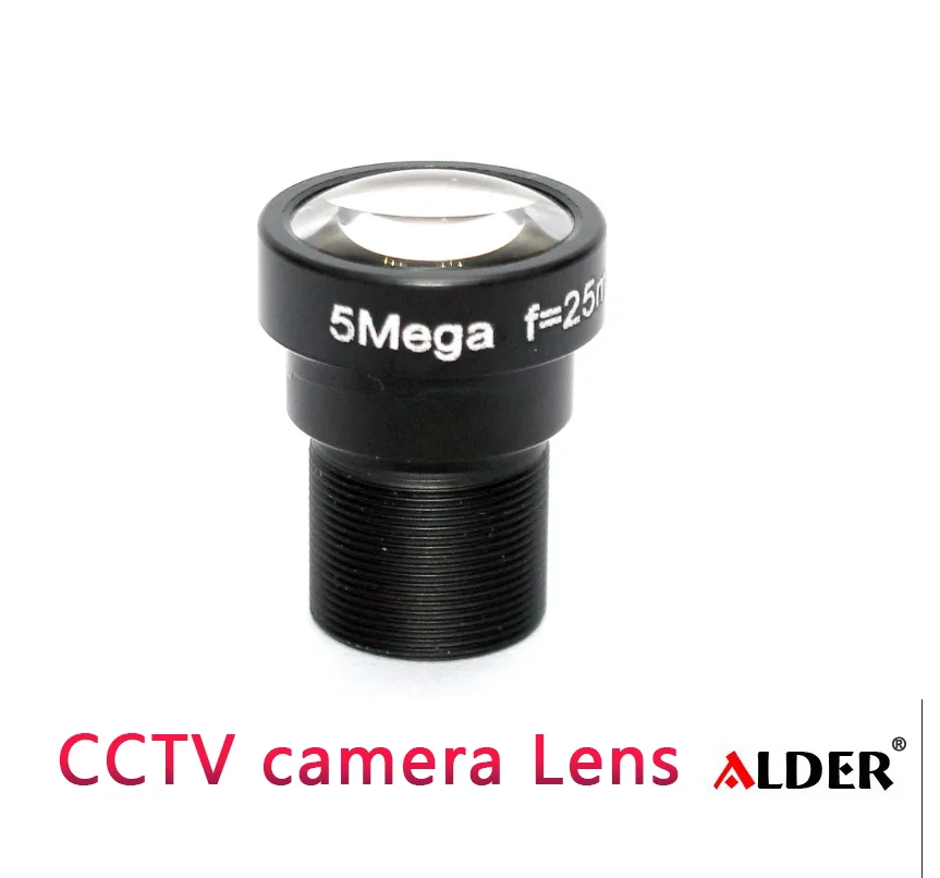 Imagem -03 - Mini Cctv ir hd Security Protection Lens Vigilância de Íris Fixa 25 mm 16 mm 12 mm Lente 5mp M12 5mp Megapixel