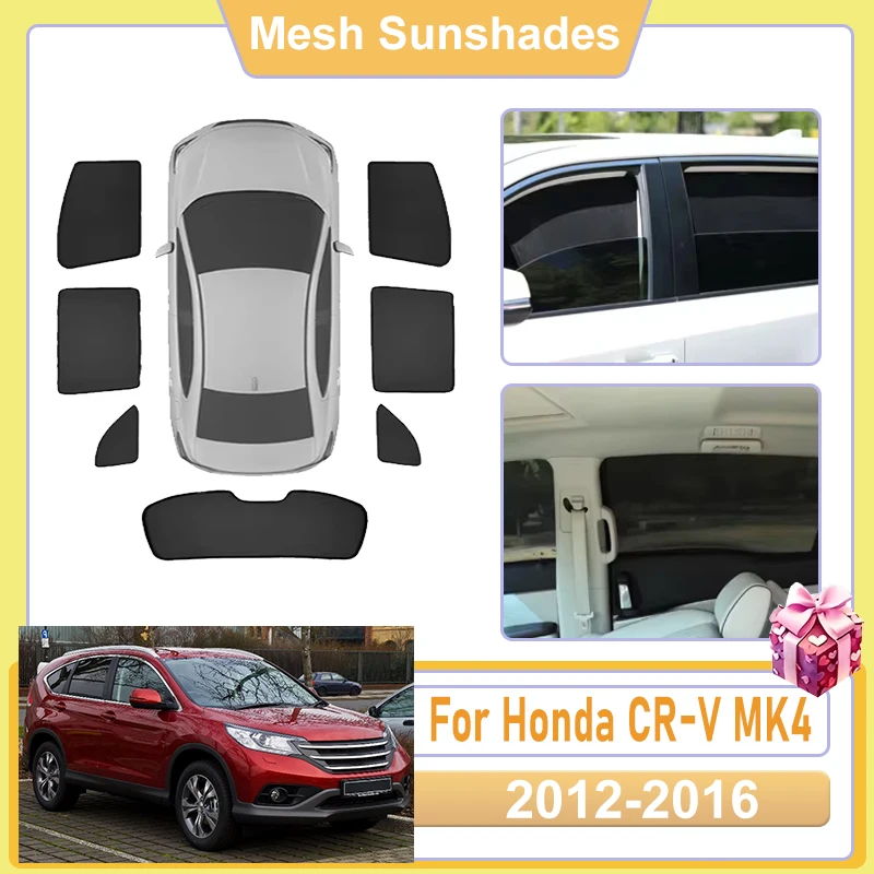 

For Honda CR-V Accessories CRV CR V 2012 2013 2014 2015 2016 Car Window Screen Sun Shade Cover light Shield Sun Heat Shield Mesh