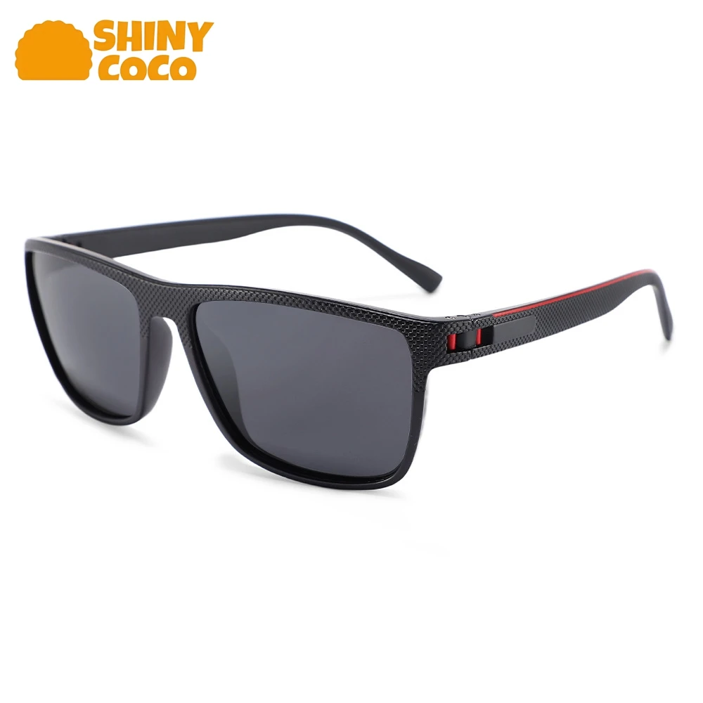 

ShinyCoCo Luxury Brand Simple Sun Protection Sunglasses For Women Men Driving With Touch Paint Polarized Light Sun Glasses