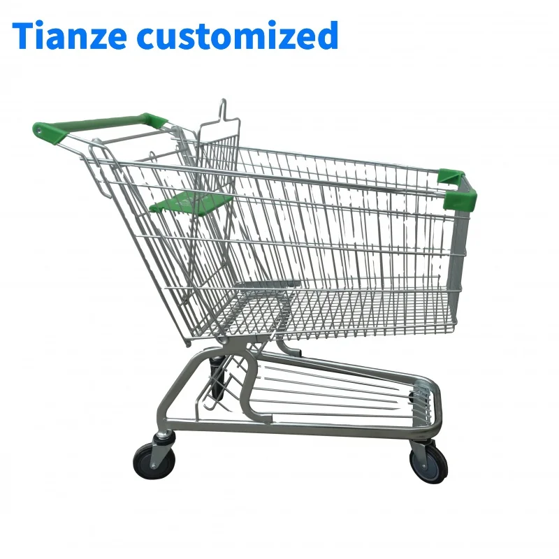 [Customized]high quality online shopping supermarket hand carts trolley shopping cart