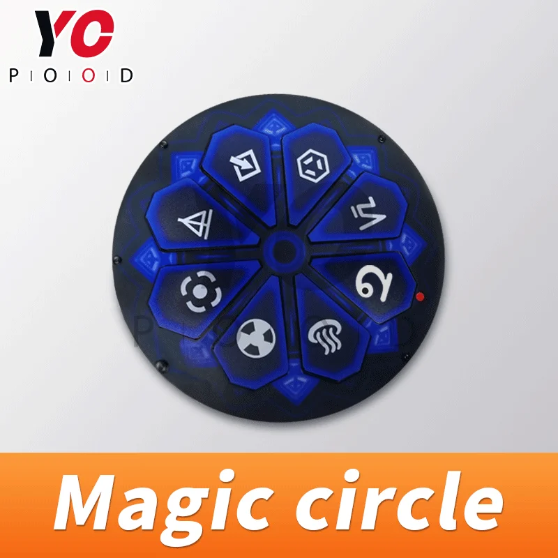 Escape Room Magic Puzzle Magic Circle Escape Game Props Place card in correct place to solve puzzle Escape Gadget