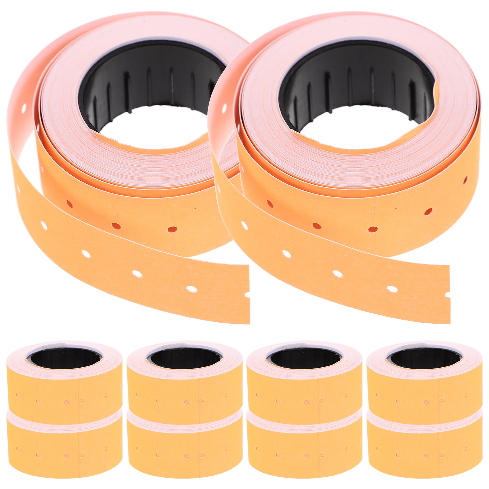 

10 Rolls Price Tag Paper Small Signs Label Stickers for Labeling Adhesive Tape Sale Tags Inventory Number Labels Marking