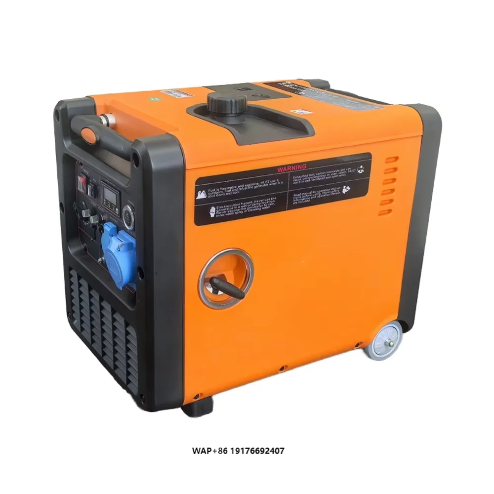 

YHS 8kva 8kw Single Phase Portable Silent Inverter Generator Auto Start Home Camp Use 110V 50/60Hz Frequency Options