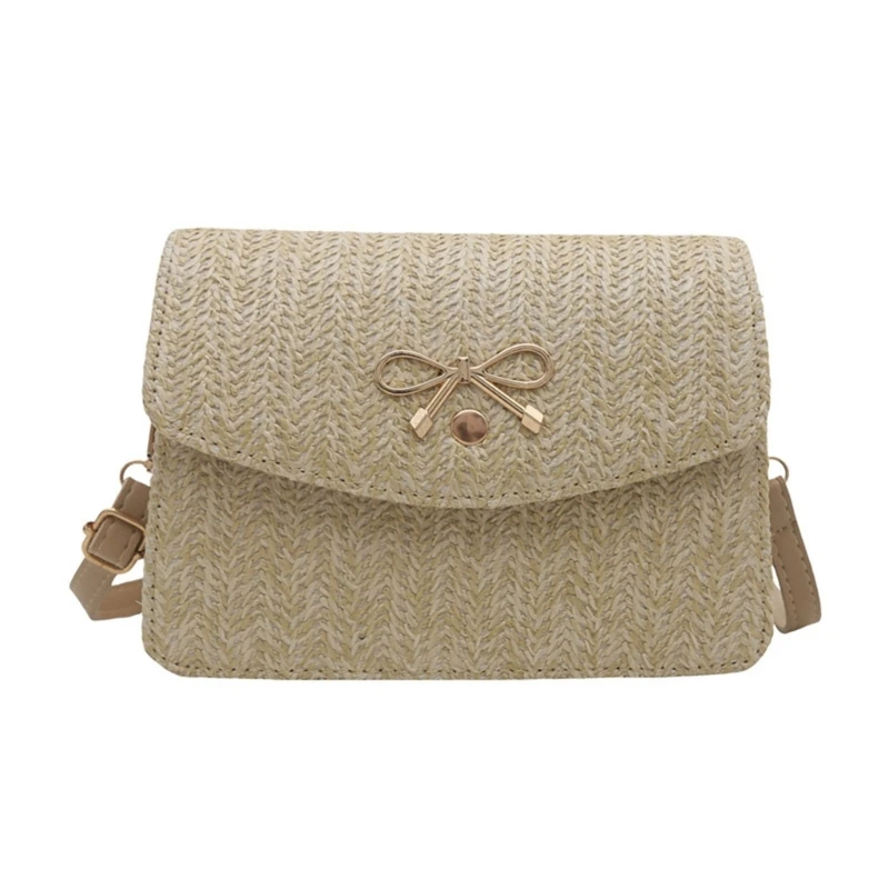 

A3PE Woven Shoulder Bag Casual Crossbody Square Design Satchel Purse for Women