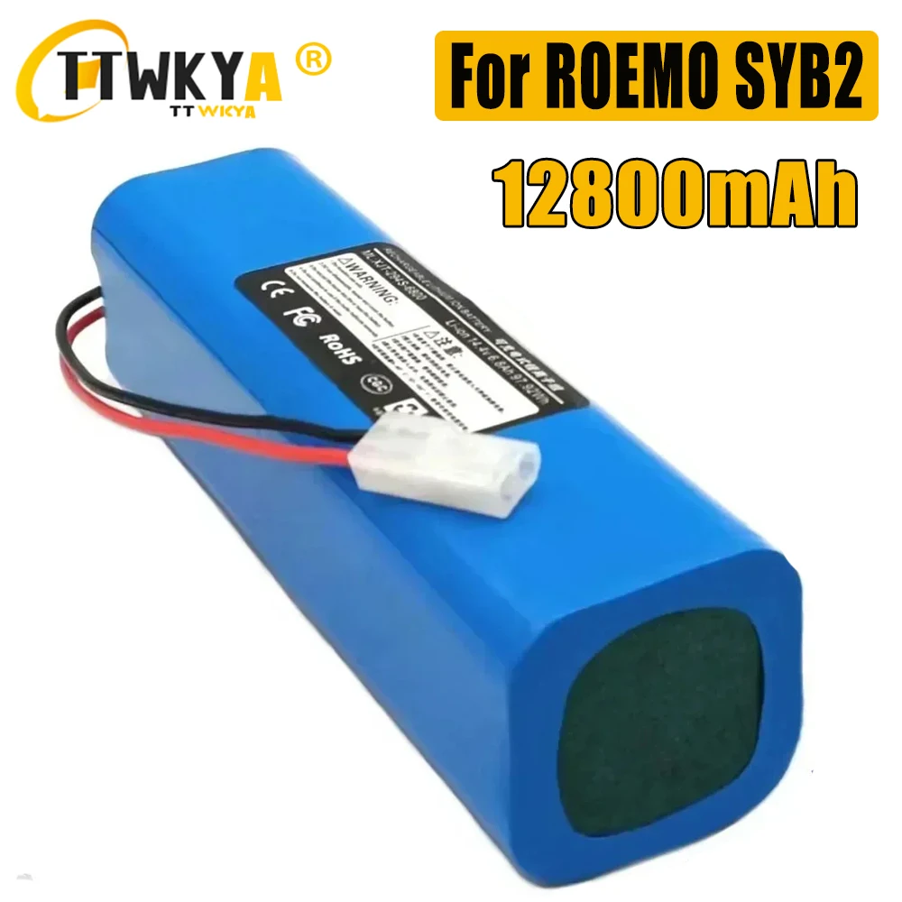 

Original 12800mAh Battery INR18650 M26-4S2P For ROEMO SYB2 Robot Vacuum Cleaner