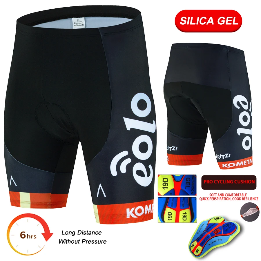 

EOLO Cycling Shorts Men Team Bike Shorts 19D Pad Breathable MTB Bicycle Downhill Shorts Cycling Pants bretelle ciclismo homem