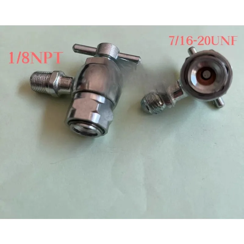 7/16-20 European and American Standard Accumulator Nitrogen Filling Tool Connector 1/8NPT