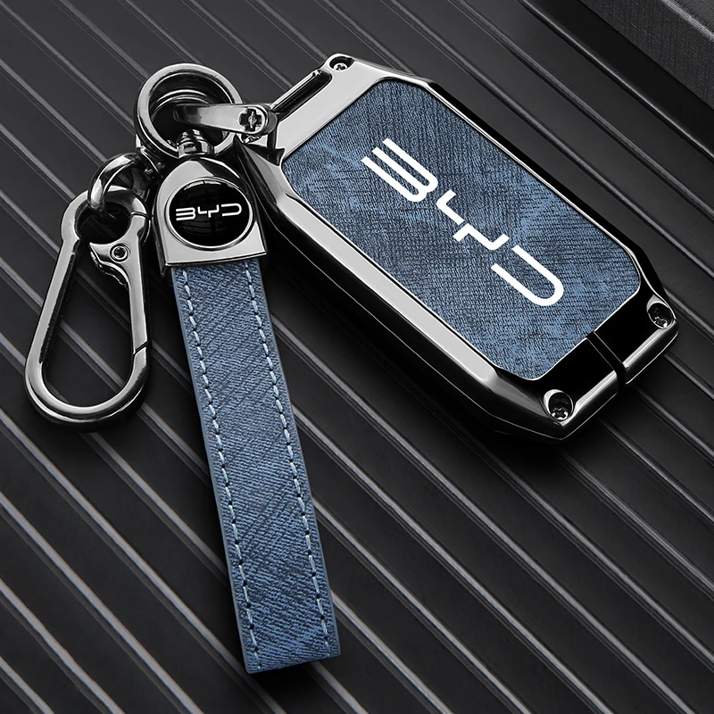 Suitable for BYD Han EV Tang 2nd Gen Tang EV Sealion 6 Early Batch Song Pro, Qin Plus Premium Car Key Protective Case