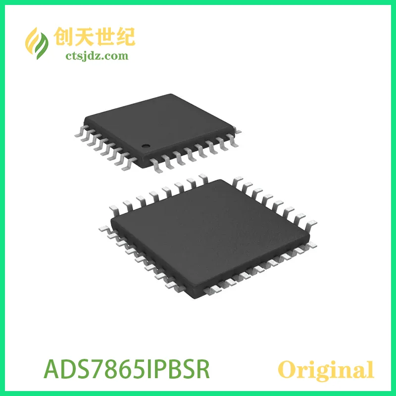 ADS7865IPBS  New&Original   ADS7865IPBSR     12 Bit Analog to Digital Converter 4, 6 Input 2 SAR