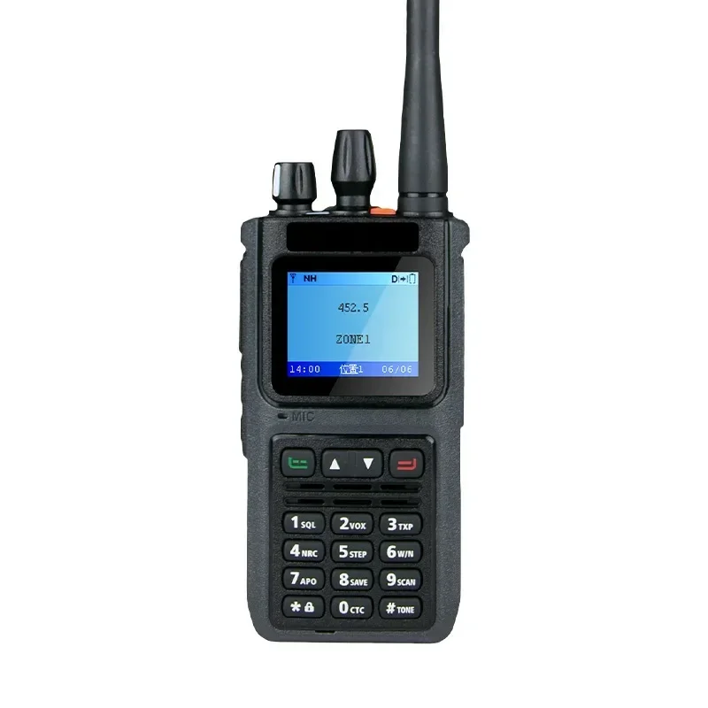 

NEW Digital Walkie-talkie AES256 Encrypted IP67 Waterproof 10W High-power Ype-c Charging Port 1