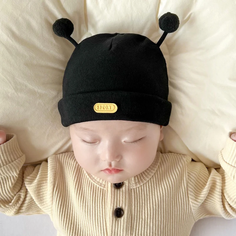 Baby Hats Newborn Baby Hats For Boys And Girls Spring And Autumn Protective Door Hats Baby Hats Cute Autumn And Winter Fetal Hat