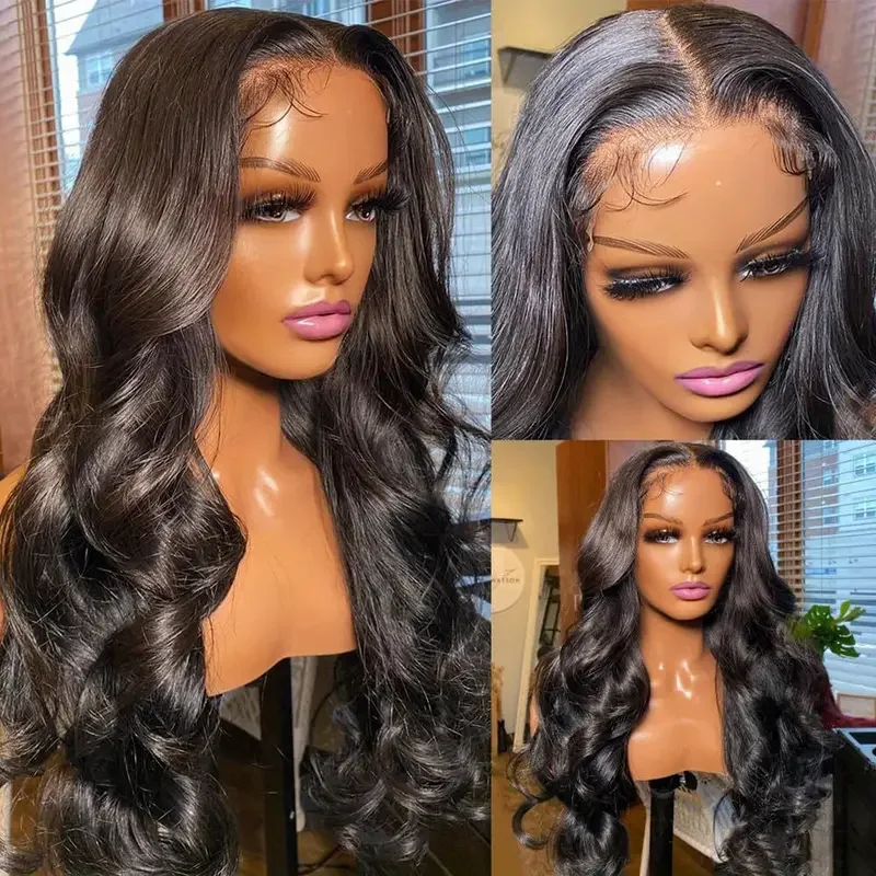 

30 Inch Body Wave 13x4 13x6 HD Lace Front Human Hair Wigs 180% Density 4x4 Glueless Closure Brazilian Lace Frontal Wig For Women
