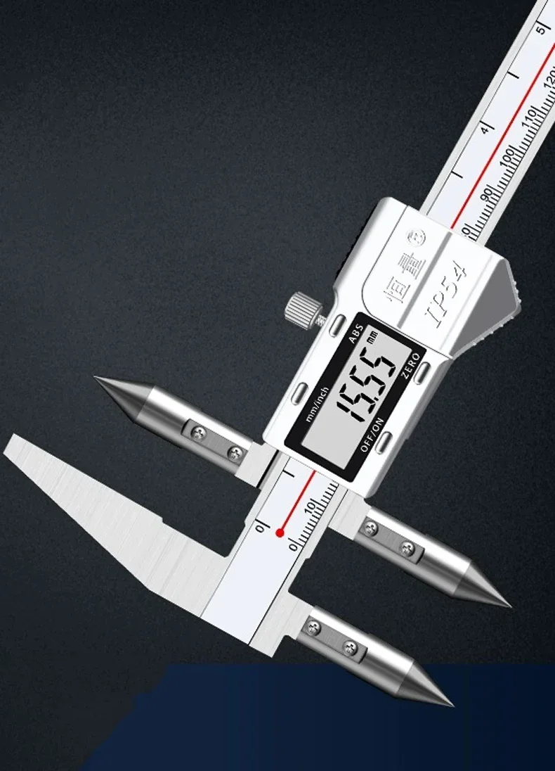 

HENGLIANG Centerline Digital Caliper with Conical Tips electronic digital center distance caliper5-150 5-200 5-300 10-150 200mm