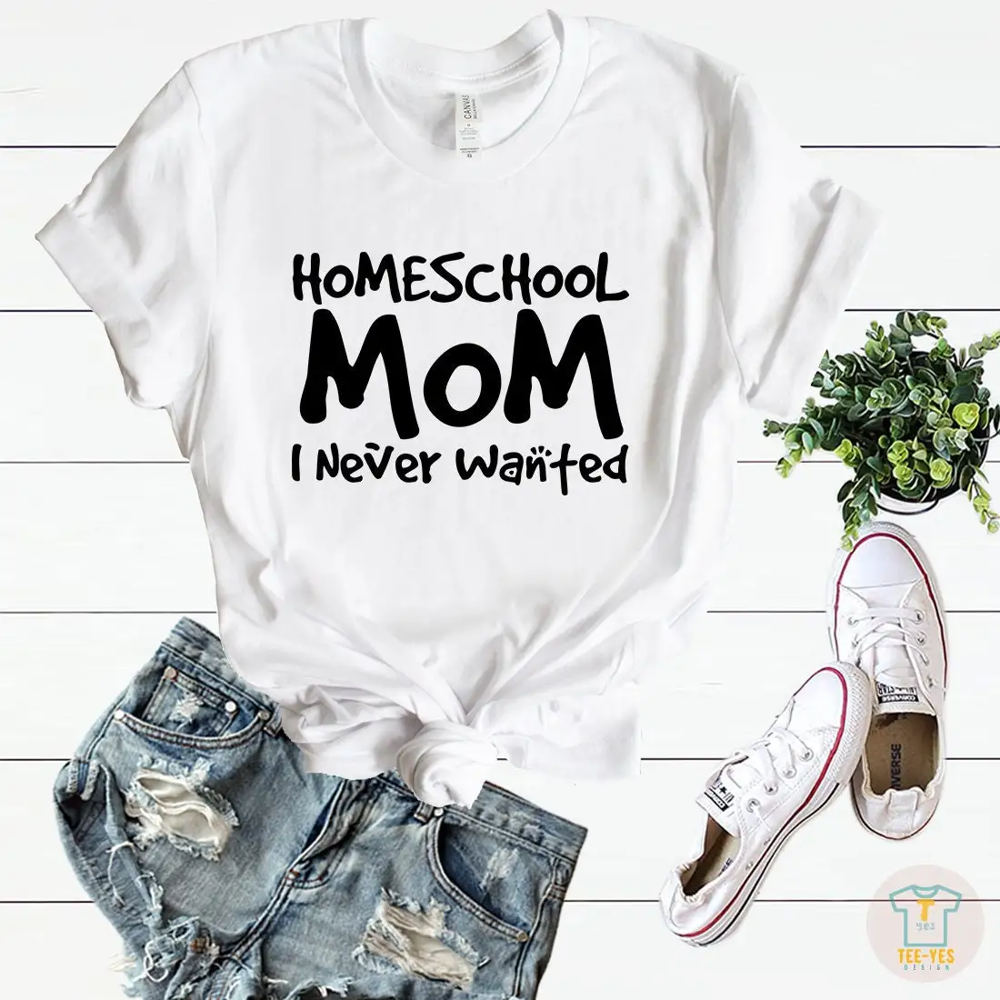 Homeschool Mom T Shirt The Job I Never Wanted Mothers Day For Stay At Home Work From Life Funny