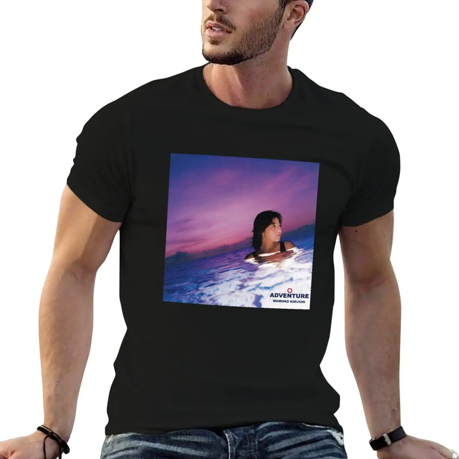 MOMOKO KIKUCHI - ADVENTURE T-Shirt Festival Party Tee Top