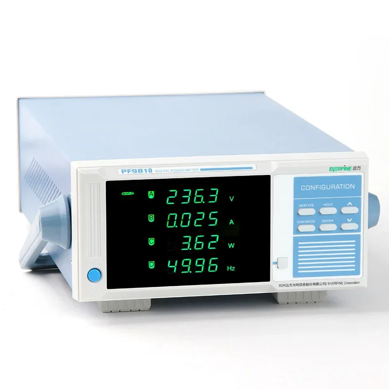 EVERFINE 2A PF9810 Four Windows Digital Power Meter