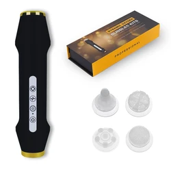Kit de máquina de burbujas de oxígeno CO2 portátil, pluma oxigeneo para rejuvenecimiento de la piel, reafirmante y exfoliante