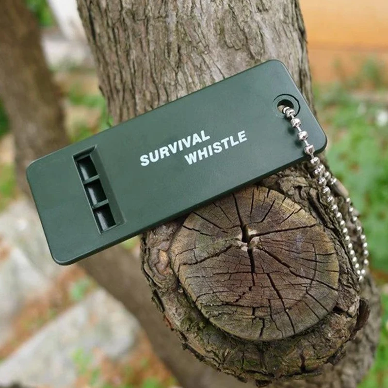 New Outdoor Multiple Audio Survival Whistle First Aid Kits Emergency Signal Rescue Sport Referee Practical Team Gift