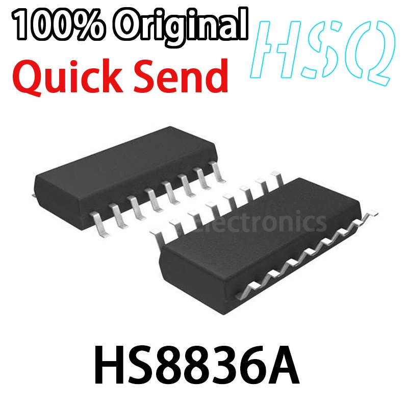 

5PCS HS8836A HS8836 Patch SOP-16 Foot High Speed HUB Controller Chip USB2.0 Expander Reader Master IC