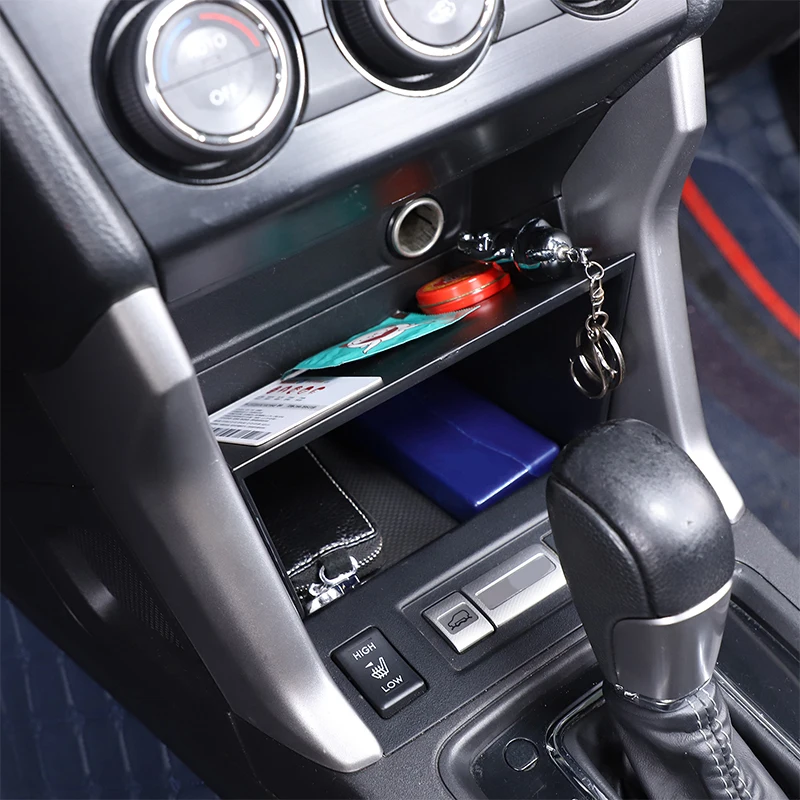 Car Central Console Storage Box Organizer Holder Tray For Subaru Forester 2013-2018 Stowing Tidying Accessories