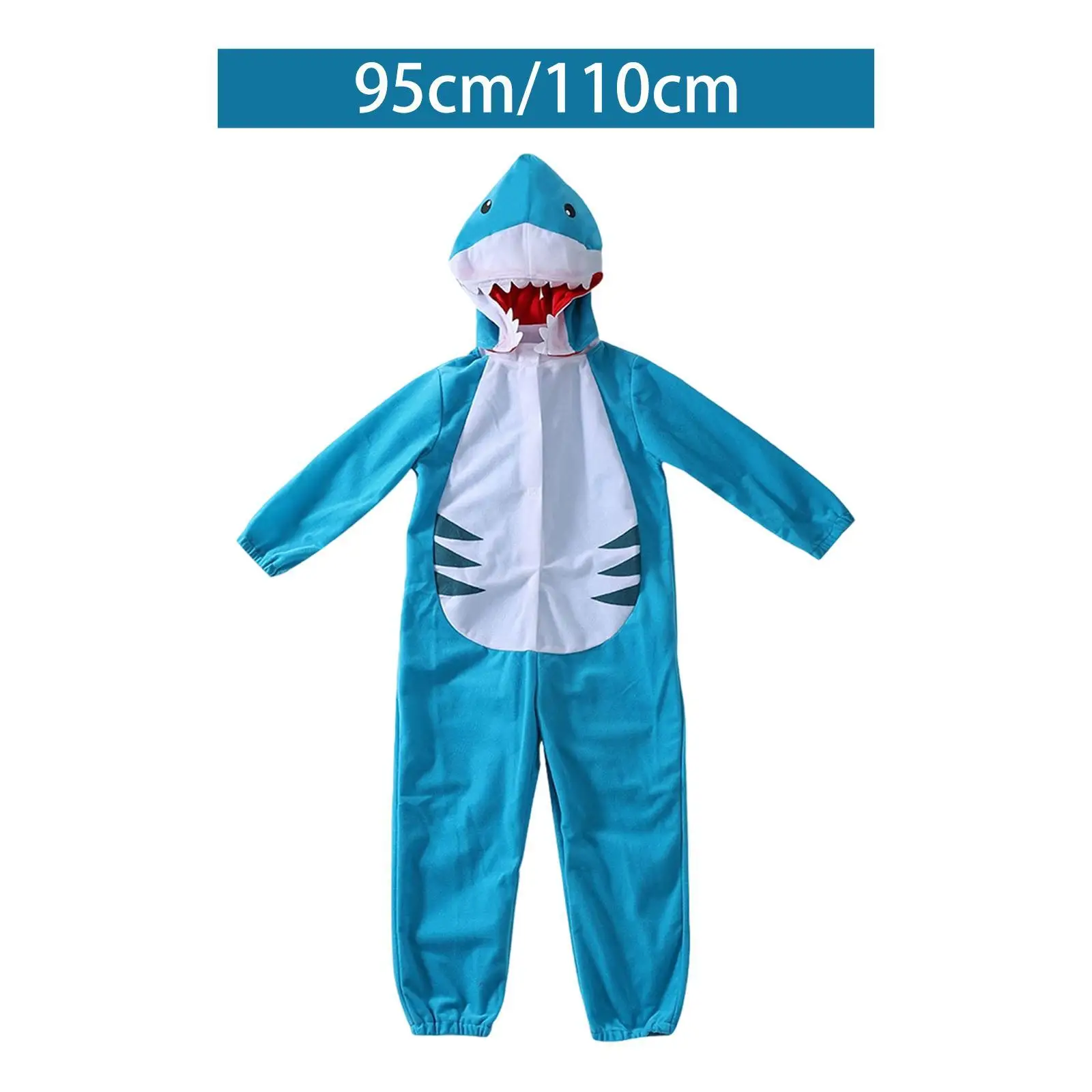 Shark Costume for Children Novelty Dress up for Stage Performance Party Holidays