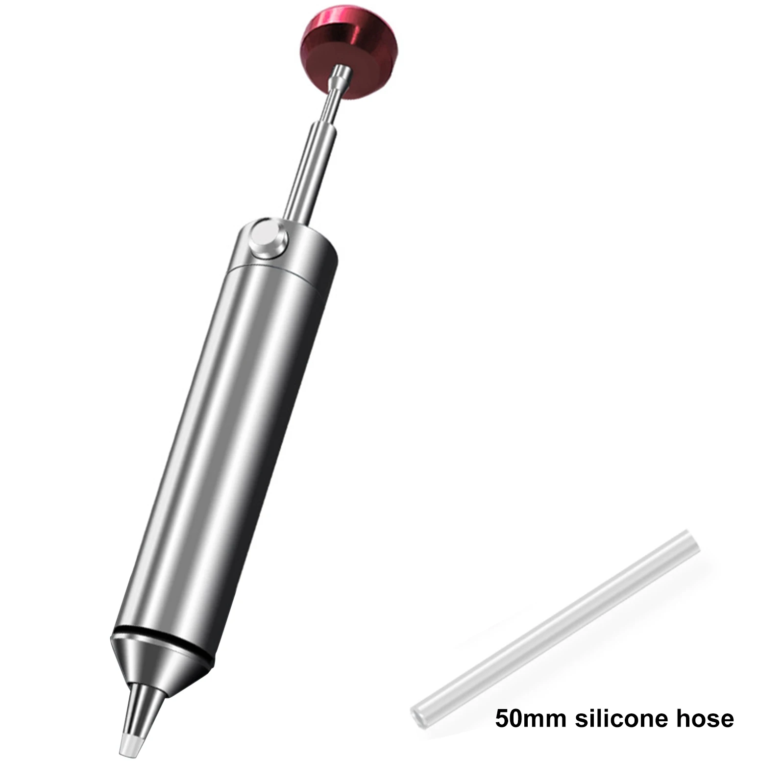 

Aluminum Powerful Desoldering Pump Suction Tin Gun Soldering Sucker Pen Removal Vacuum Solder Iron Welding Repair Tool