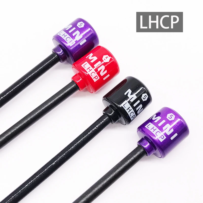 Antenne sucette 5 LHCP 5.8G à Gain élevé, 2,8dbi SMA/UFL(IPEX)/MMCX, longueur 150mm pour Drone RC FPV Racing DJI, pièce émetteur