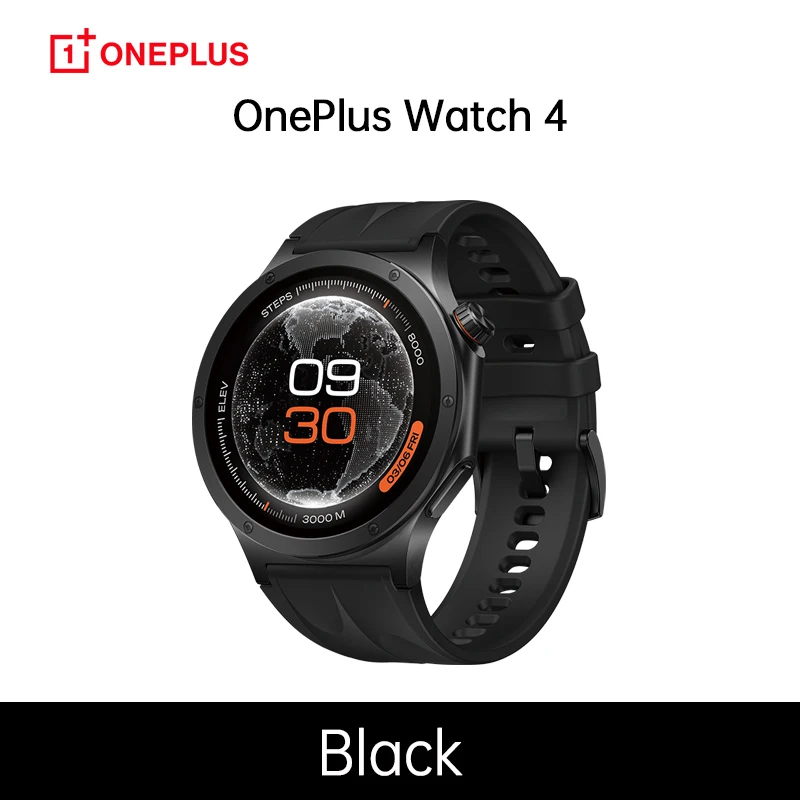 Wereldwijde versie OnePlus Watch 4 smartwatch 1,5 inch Wear OS by Google Snapdragon W5 tot 16 dagen Google Wallet