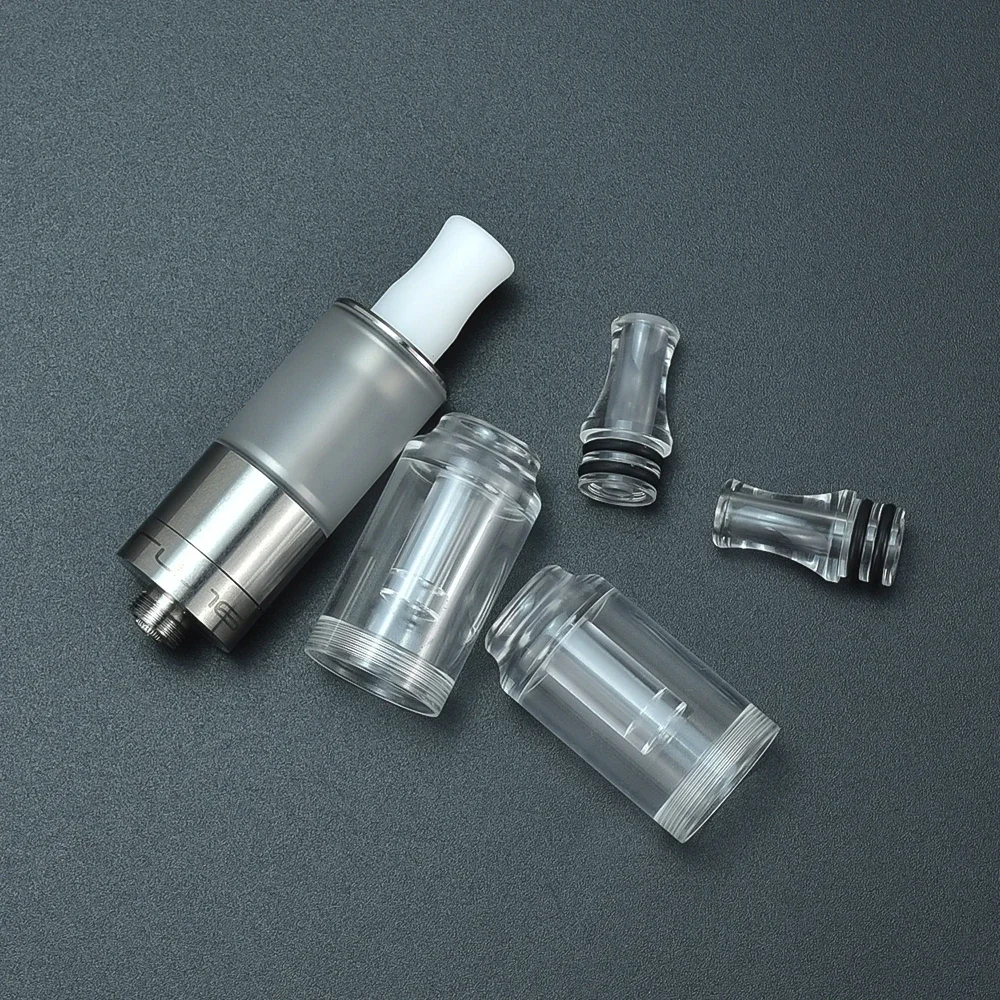 Wolfcoolvape Dvarw 16 RTA MTL TANK SteamTuners bellcape مادة الكمبيوتر مع الشكل MTL بالتنقيط 510 mtl طرف بالتنقيط