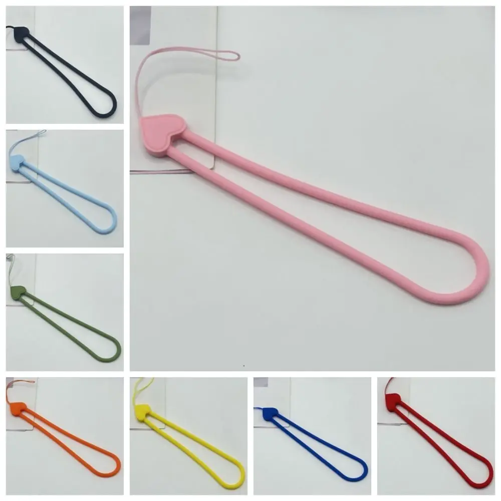 

Silicone Wrist Hand Strap Short Rope Key Straps Mobile Phone Strap Phone Lanyard Phone Charms Phone Hanging Rope