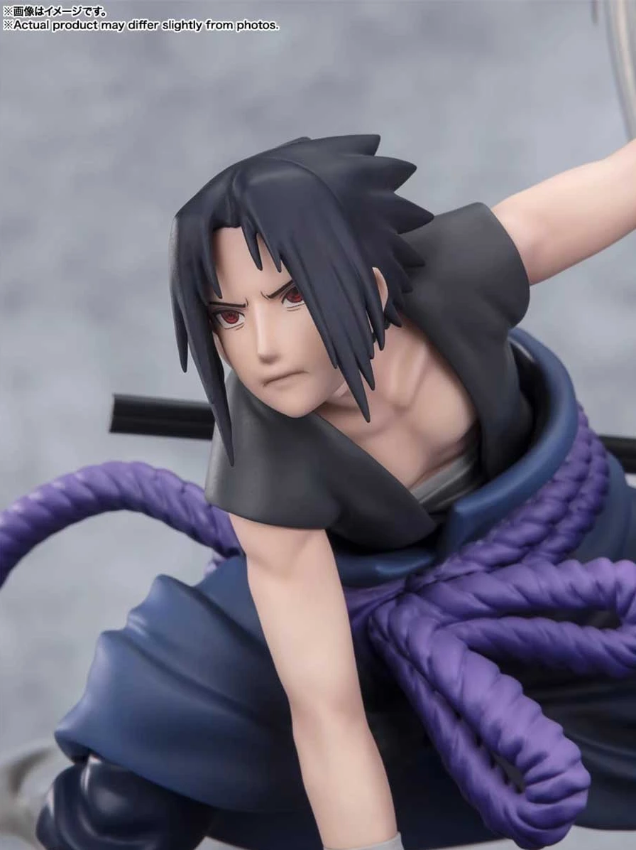 Naruto figure model Bandai zero ultra fierce battle kaleidoscope write wheel eye Sasuke light and dark new products like