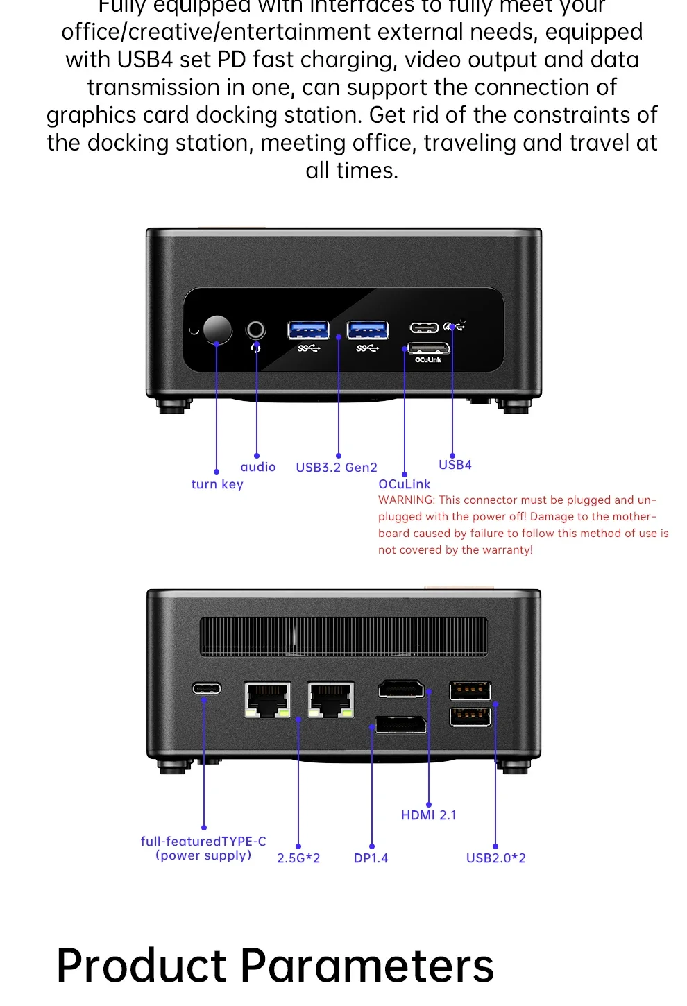 SZBOX GEM12 Ryzen 7 7840HS 8845HS R9 6900HX كمبيوتر صغير DDR5 PCie4.0 NVMe SSD Wifi6 BT5.2 4K Windows 11 سطح المكتب كمبيوتر ألعاب صغير