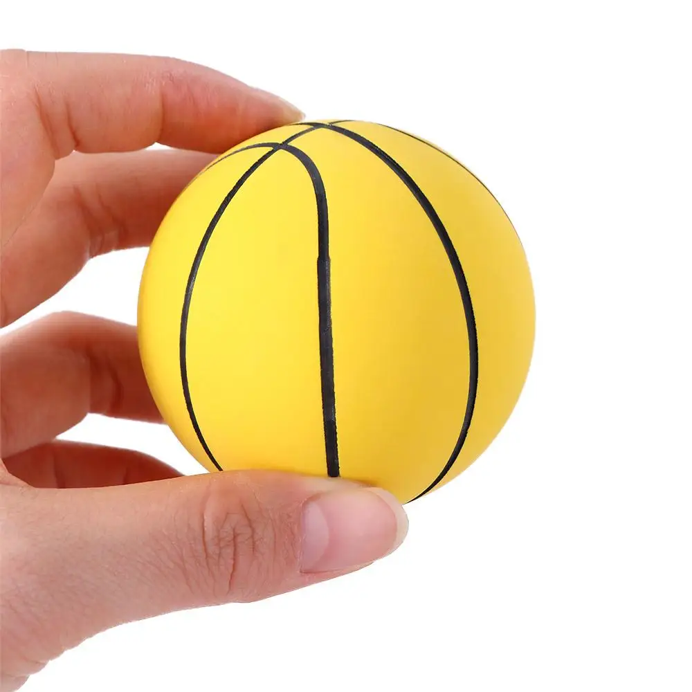 Party Favors Sports for Adult Elastic 6CM Stress Relief Mini Basketballs Anti Anxiety Jumping Balls Bouncy Balls