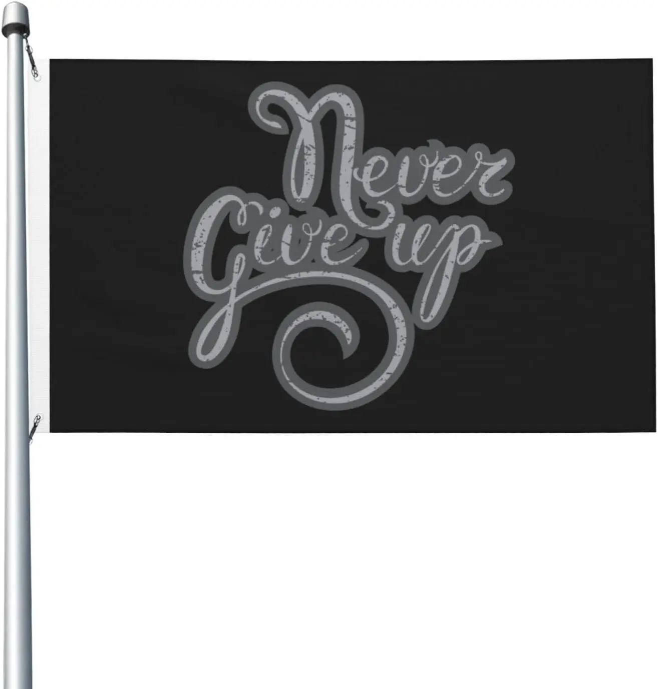 Flagicts 100% Polyester Never Give Up Flag