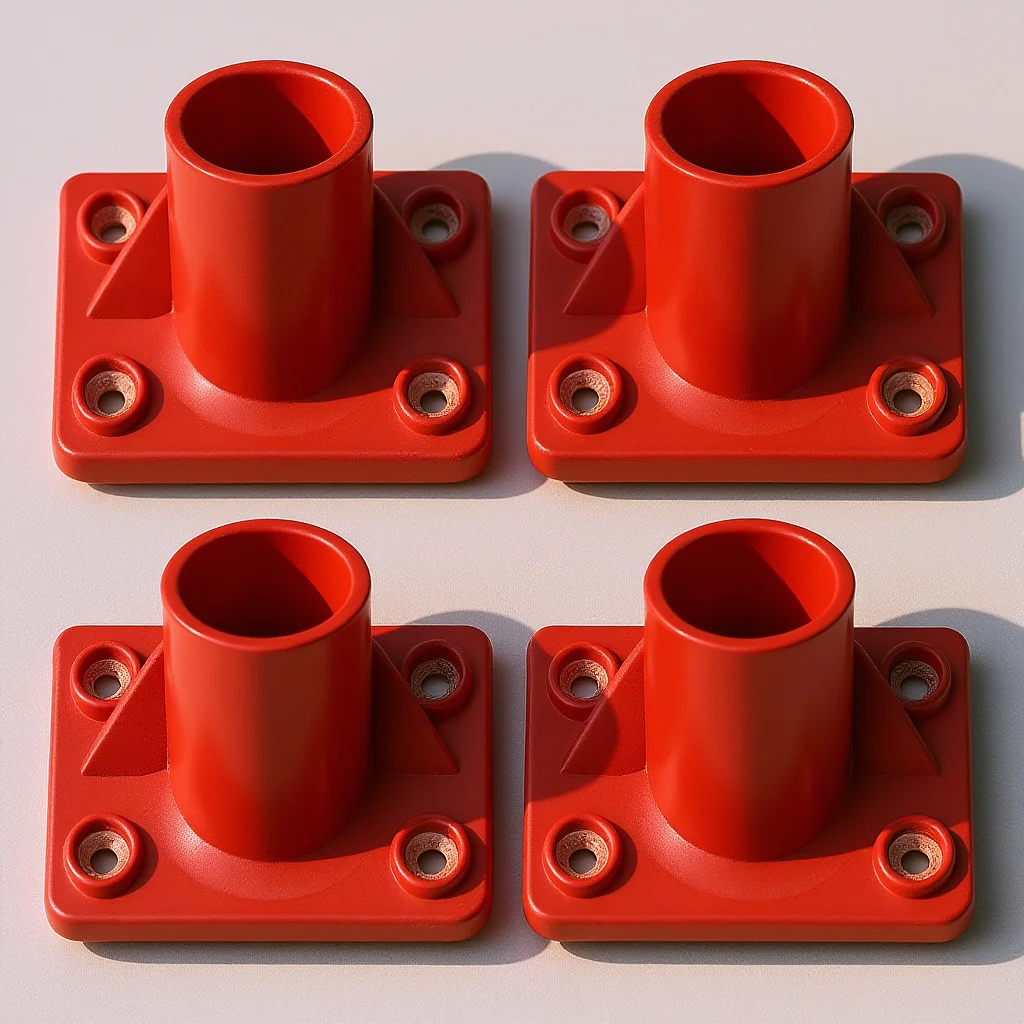 

Соединитель щетки для чистки затирки с ручкой метлы, насадка-удлинитель, красная пластиковая соединительная часть для инструментов для чистки пола