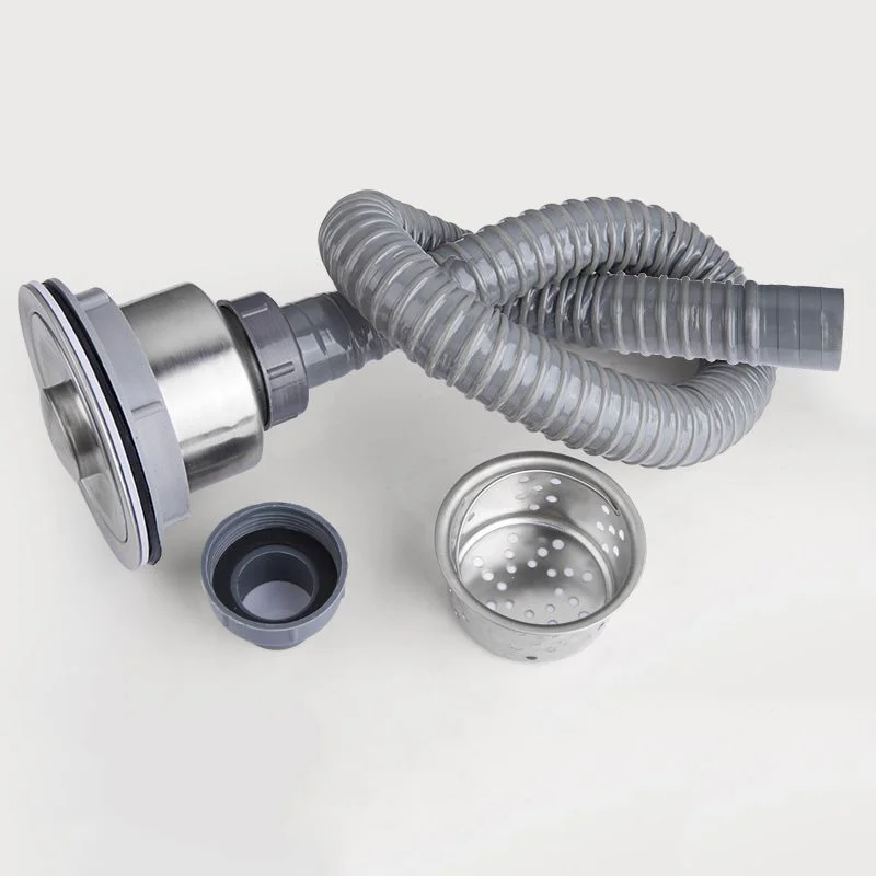 1PC Universal Sealed Odor-proof Kitchen Sink Drain Hose Mop Sink Drain Pipe Vegetable Basin Drain Extende Pipe with Sealing Ring