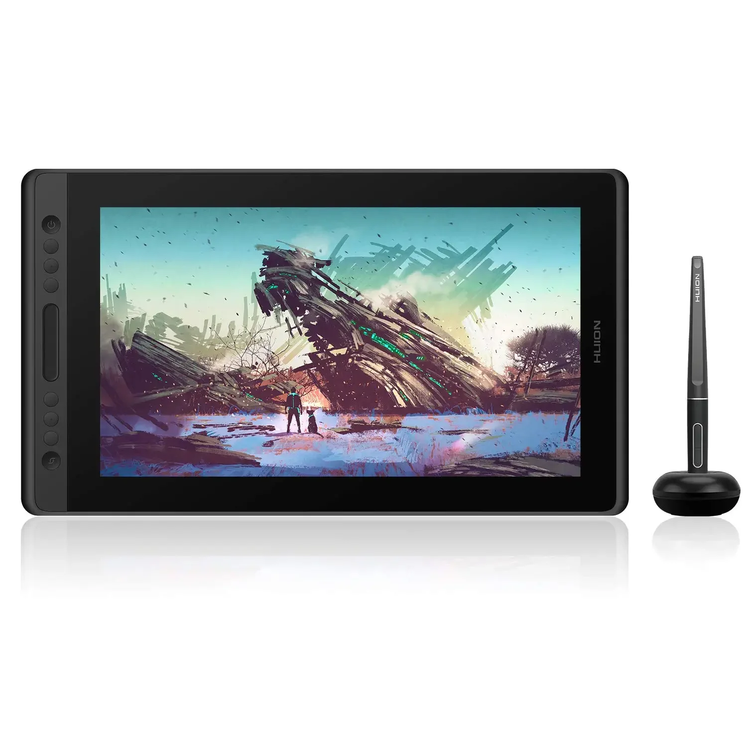 

KAMVAS Pro 16 120%sRGB Battery-Free Tilt Drawing graphic design pen display tablet