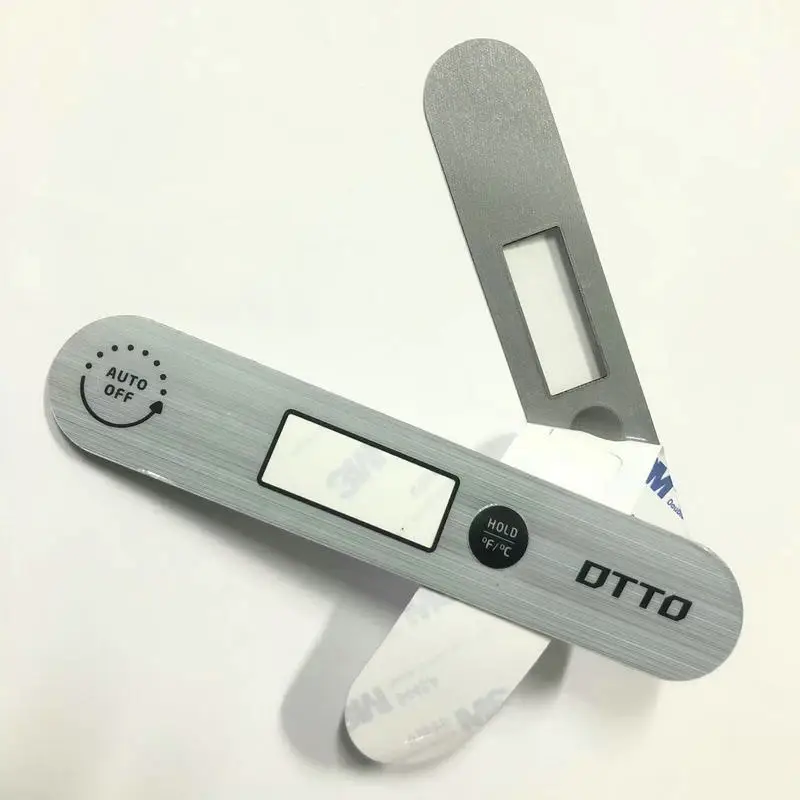 Interruptor de panel de película con efecto de trefilado, interruptor de película eléctrica, interruptor de película táctil, panel de película de botón