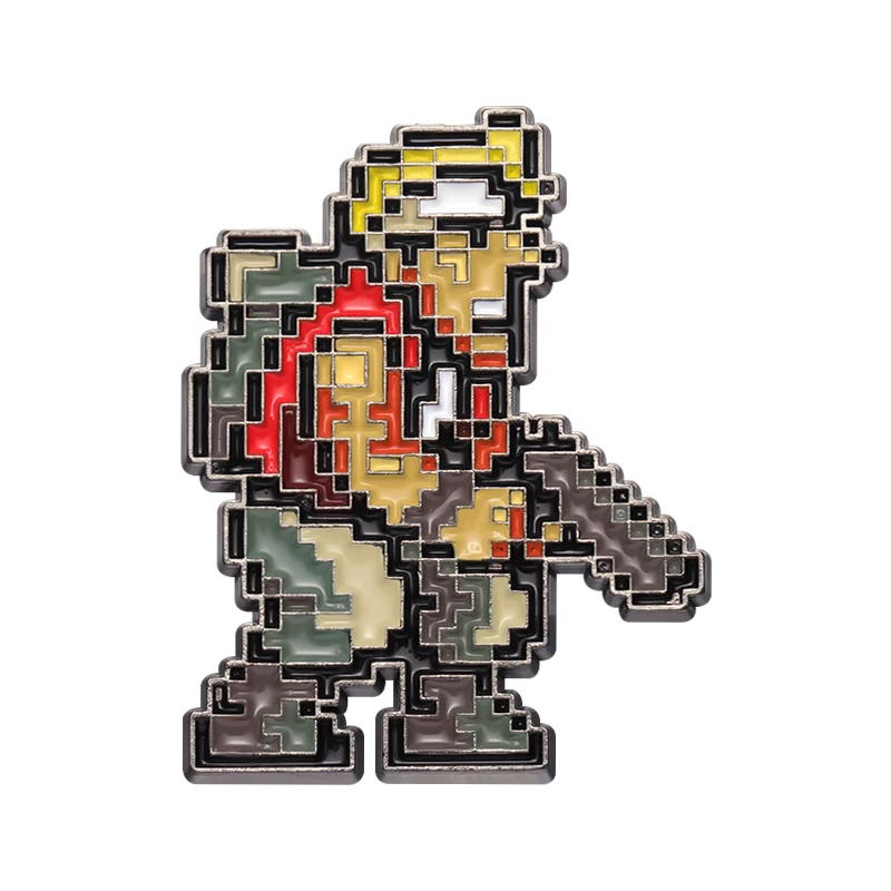 Shooting Game Enamel Pin Badge image