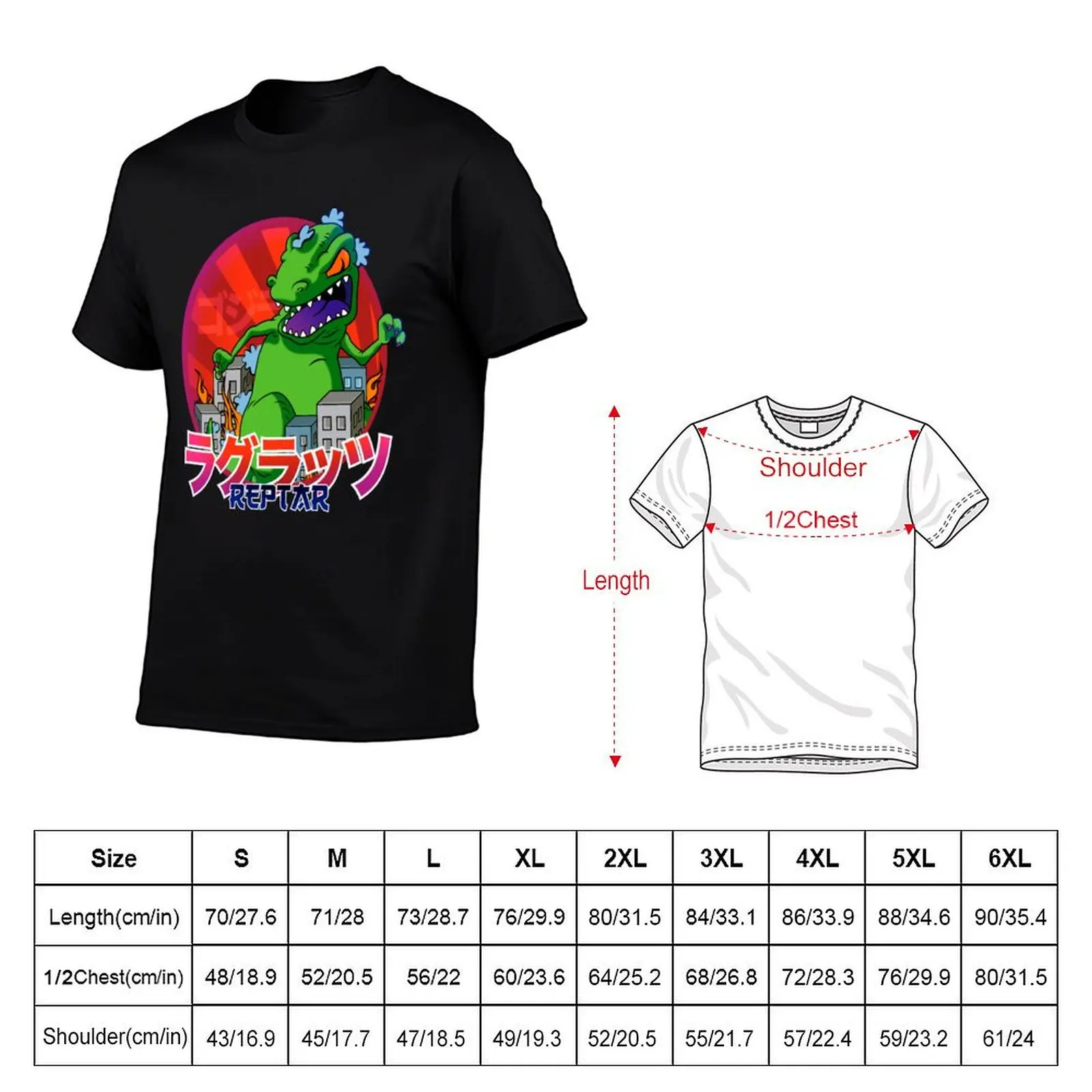 Gamera Attack T-Shirt Rohlinge Anime Stuff Anime Figuren Outfits für Männer