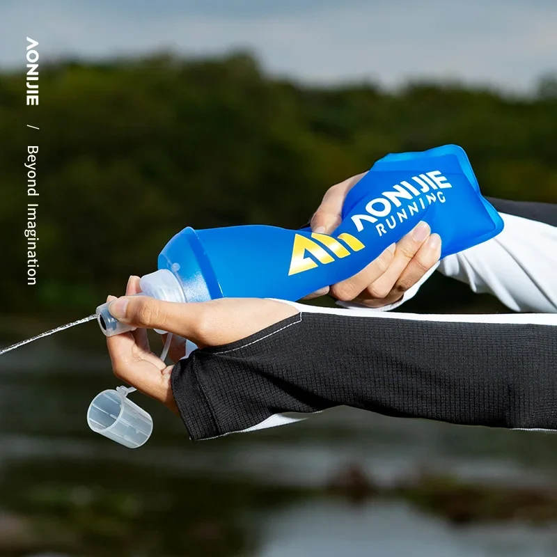 AONIJIE-Bouteille d'Eau Pliable et Souple en TPU pour le dehors, Sac d'Hydratation pour la Course, SD71, 500ml