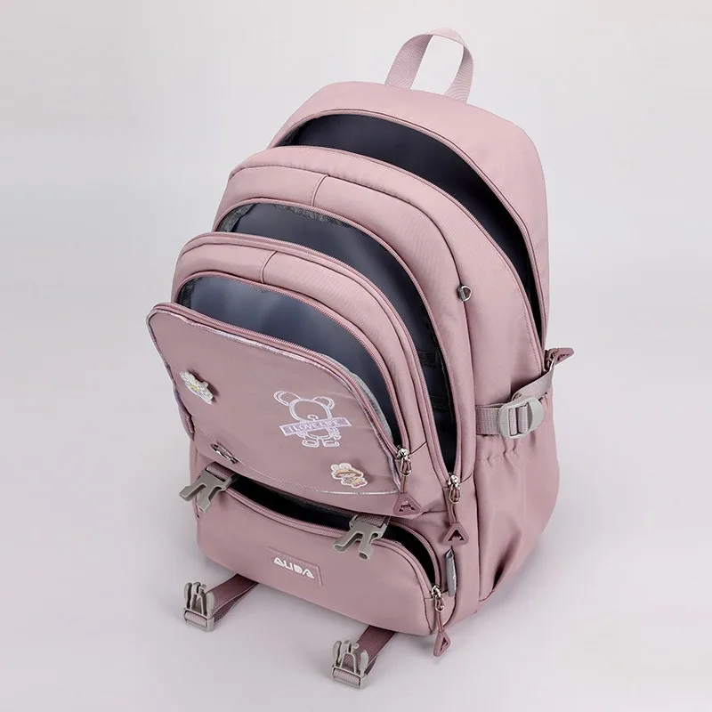 Children School Bags For Girls Large Schoolbag Kawaii Primary School Backpack Kids Book Bag Waterproof Laptop Travel Rucksack