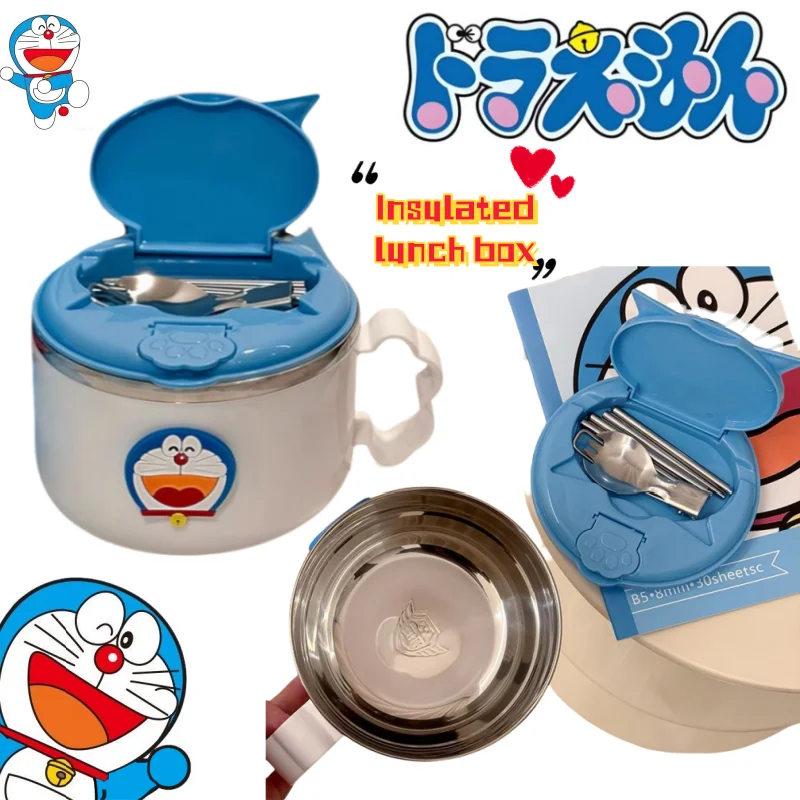 جديد عبقور الإبداعية الكرتون معزول علب الاغذية مريحة وعاء المعكرونة الفورية للطلاب النوم عالية الجودة مجموعة أدوات المائدة